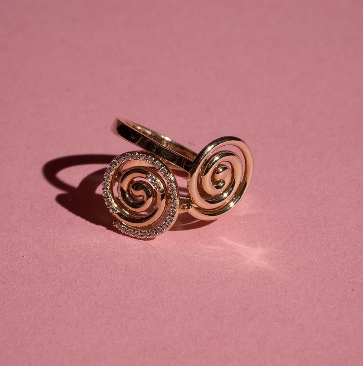 The Gentle Spiral Ring