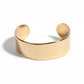 Sculptural Bangle Gold
