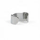 Sculptural Bangle Silver