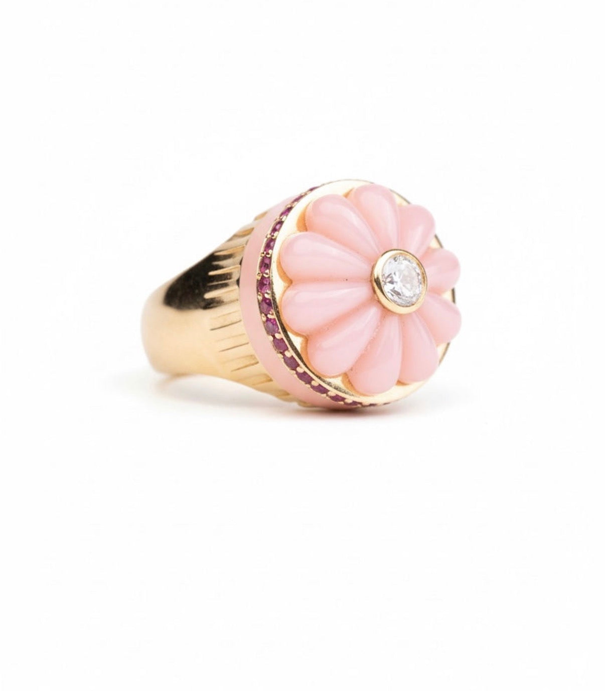 Crème de Fleur Ring