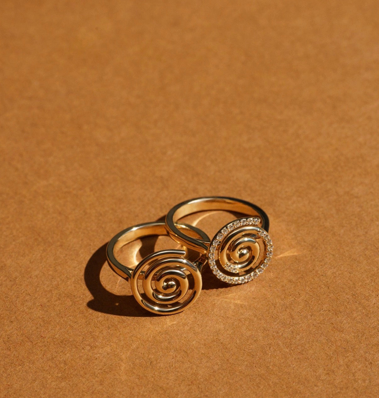 The Gentle Spiral Ring