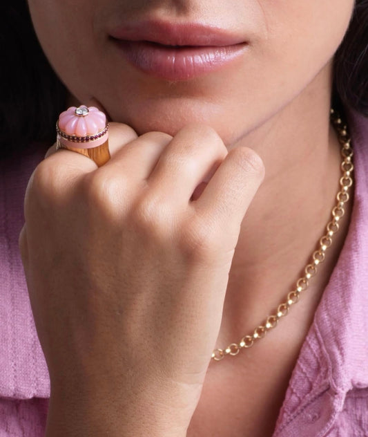 Crème de Fleur Ring