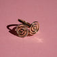 The Gentle Spiral Ring